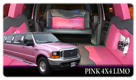 Pink Limo Hire Somerset